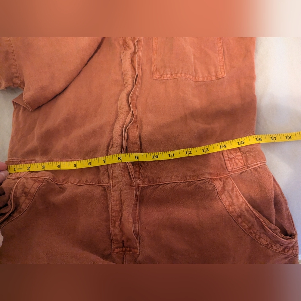 Young Fabulous & Broke YFB Raw Edge Romper Paprika ( M ) - Picture 4 of 14